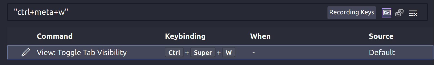 많이 쓰는 기능같지 않아서, 저는 이 단축키를 없앴습니다.